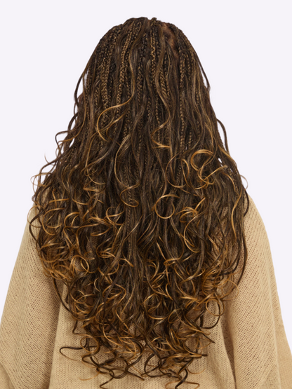 💖 Last Day: 73% 🎉 Salon Braids HD Lace Knotless Wig 💋